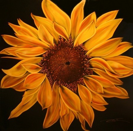 Botanical Art by American Artist Scott Carle | Large brilliant and ...